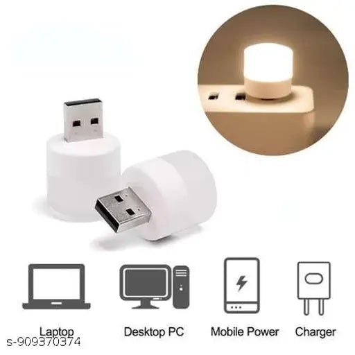 Mini USB LED Night Light for Laptop/PC (PACK OF 5)